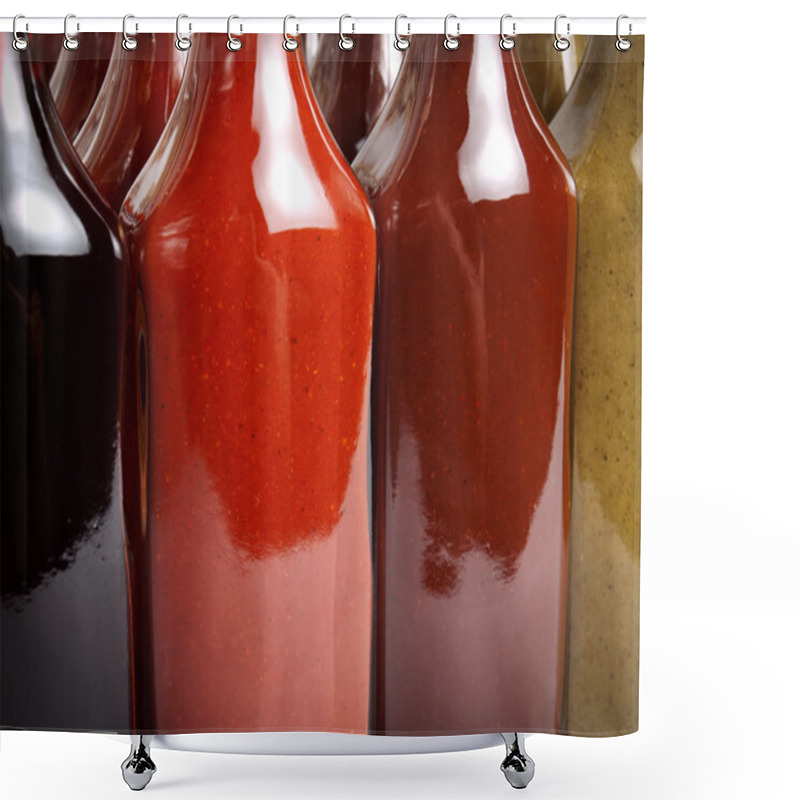 Personality  Hot Sauces Shower Curtains