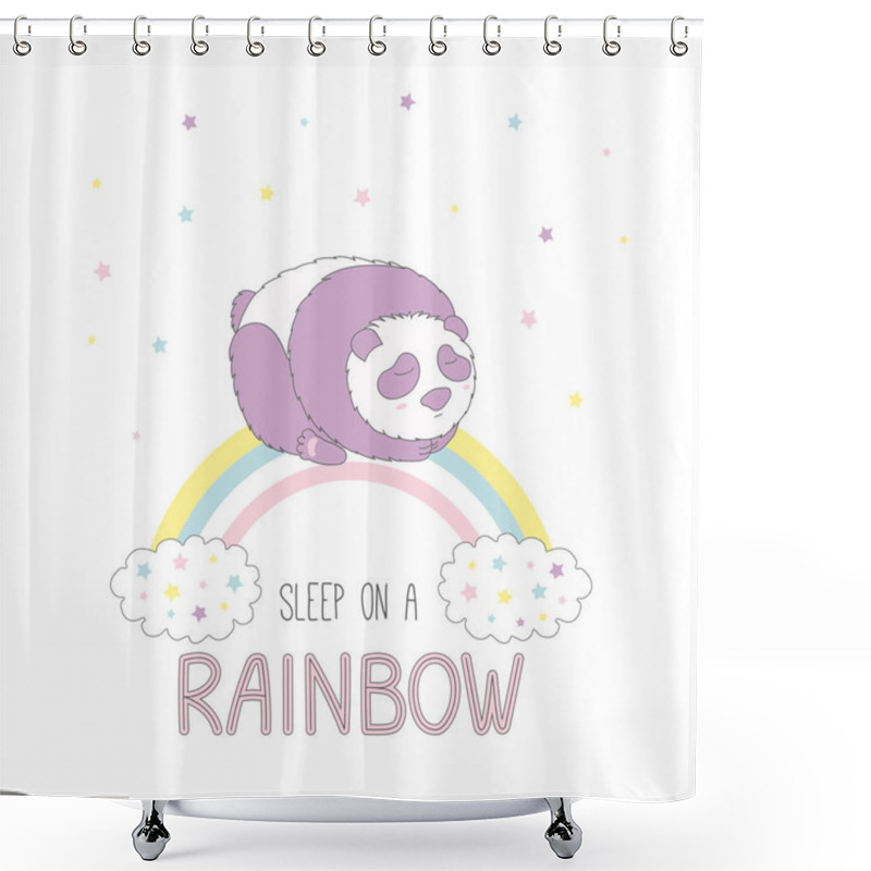 Personality  Cute Cartoon Animals Shower Curtains