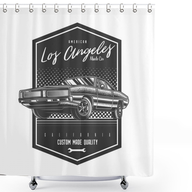 Personality  Chevy_15 Shower Curtains