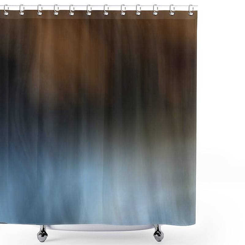 Personality  Background Of Vertical Wavy Lines Of Pastel Abstract Shower Curtains