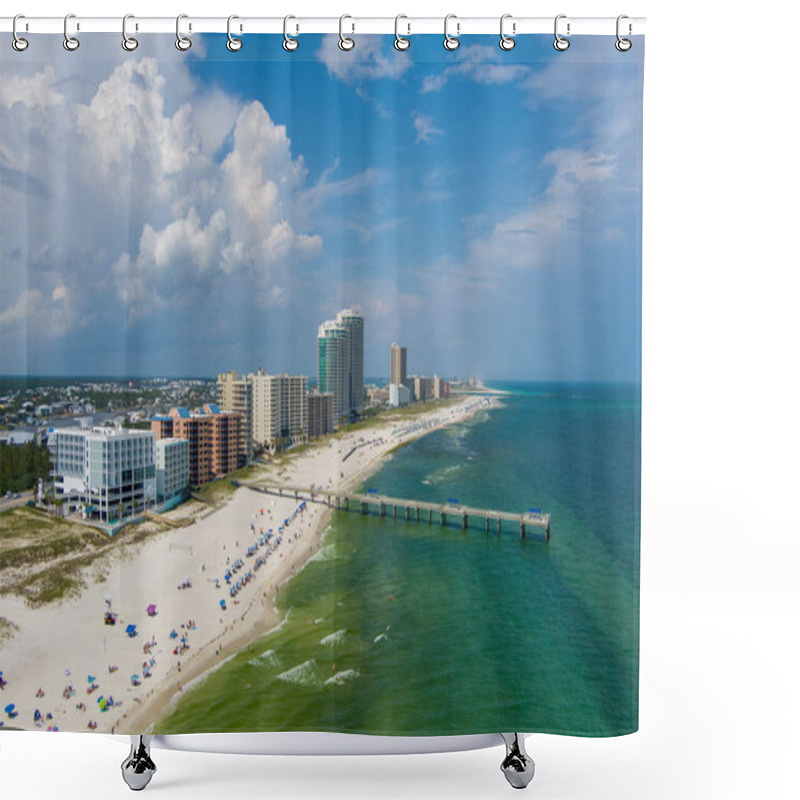 Personality  Orange Beach, Alabama In June Of 2021  Shower Curtains