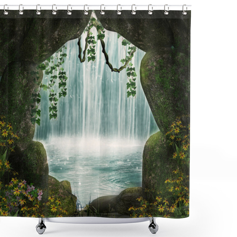 Personality  The Cave Shower Curtains