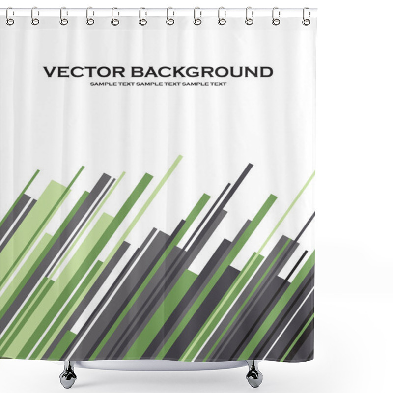 Personality  Abstract Background. Vector Illustration. Eps10. Shower Curtains