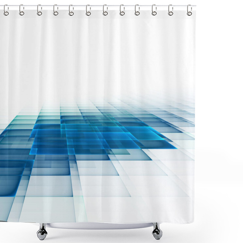 Personality  Abstract Background Shower Curtains