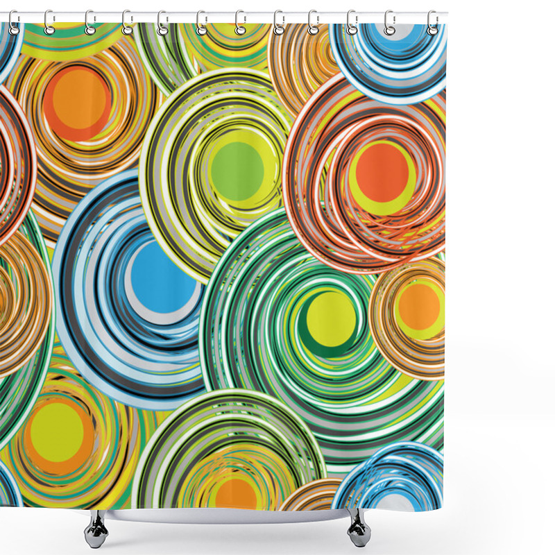 Personality  Abstract Pattern Shower Curtains