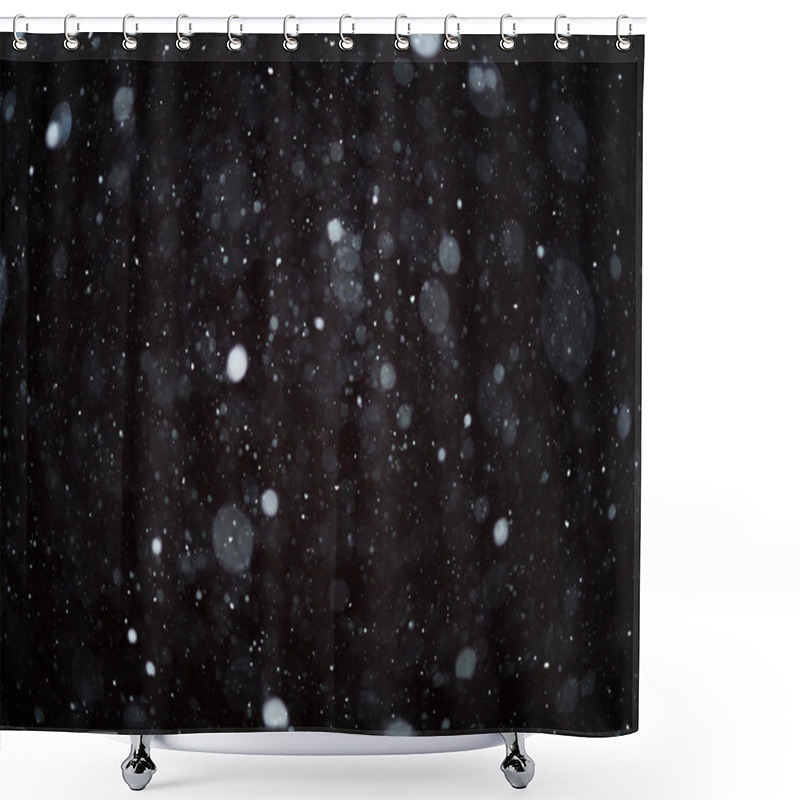 Personality  Snow Texture Shower Curtains