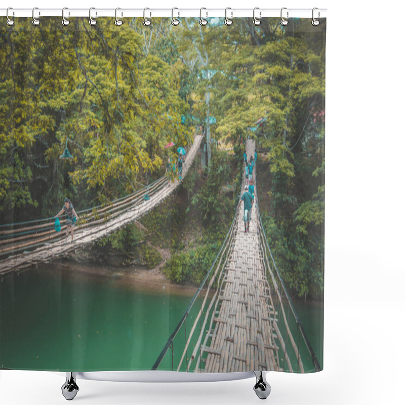 Personality  Bohol Jungle, Tarsier And Chocolate Hills, In Cebu, Philippines Shower Curtains