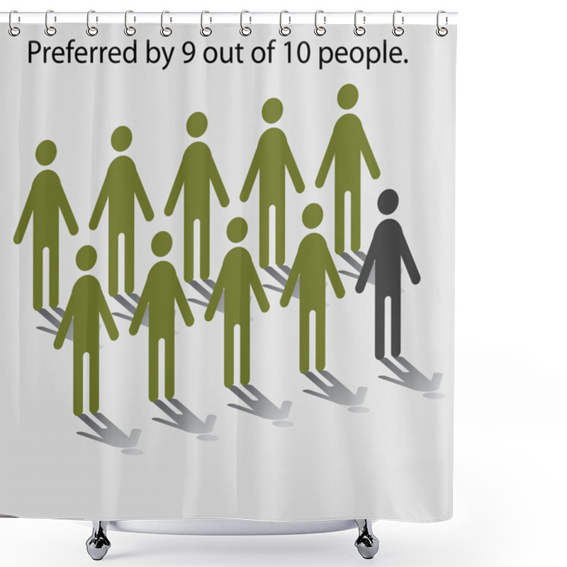 Personality  Preferred By Nine Out Of Ten Shower Curtains