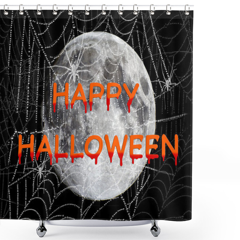 Personality  Creepy Happy Halloween Shower Curtains