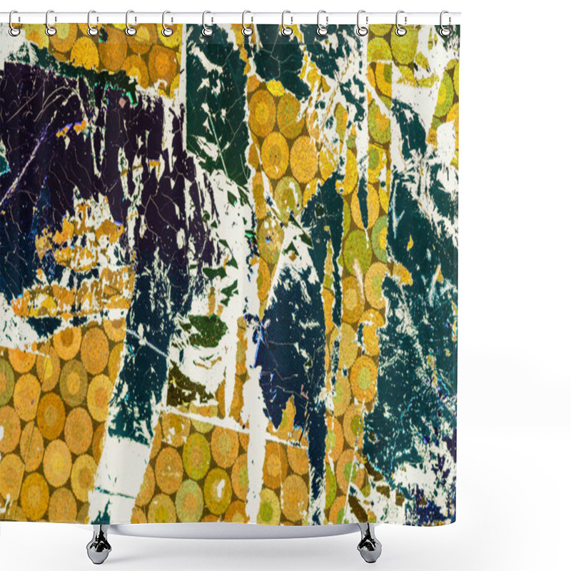 Personality  Bright Abstract Background For Texture Shower Curtains