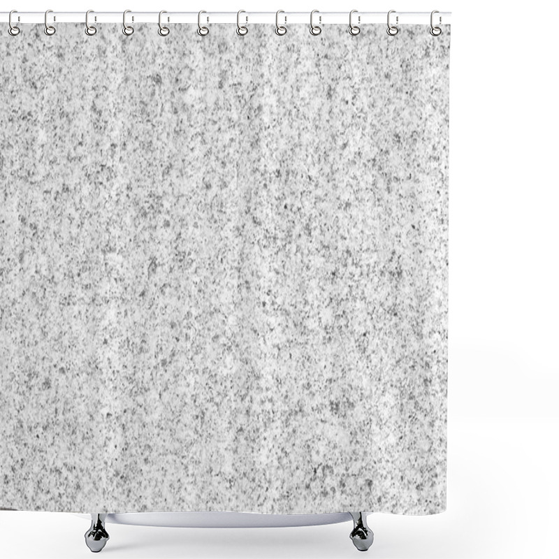 Personality  White Terrazzo Floor Texture And Background Shower Curtains