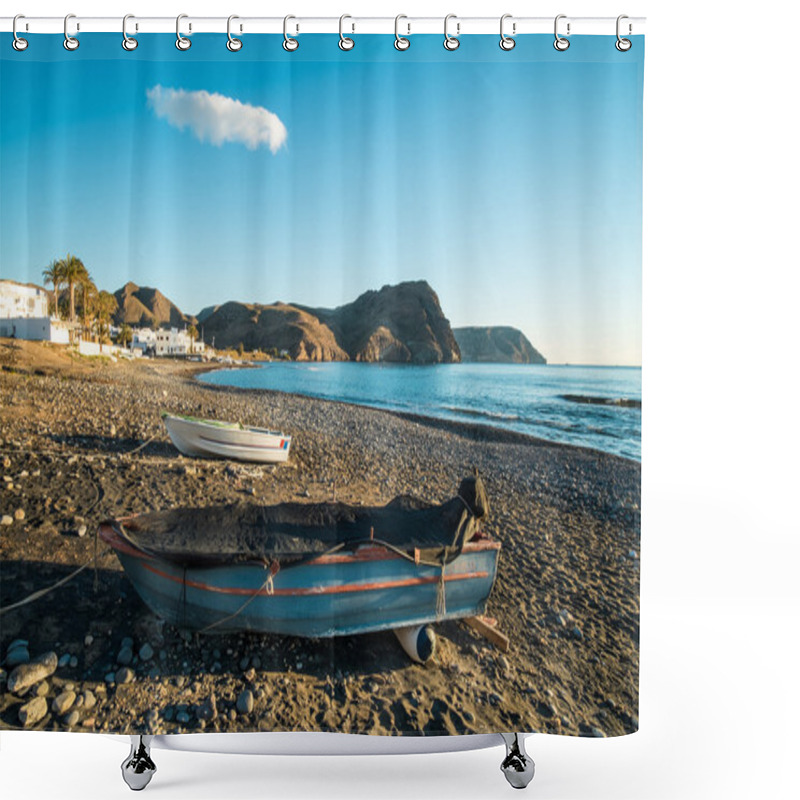 Personality  Las Negras Beach Shower Curtains