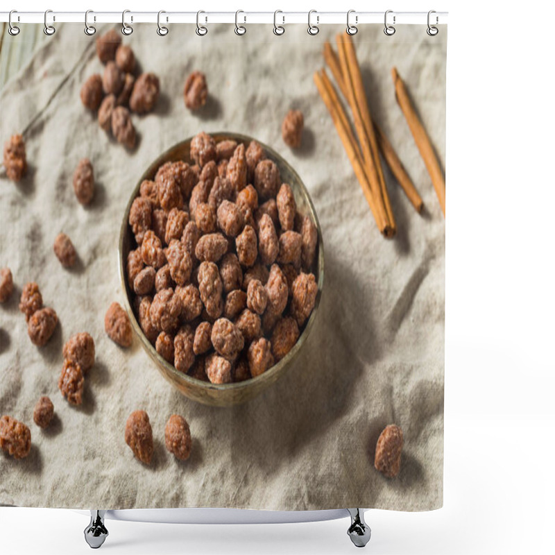 Personality  Homemade Cinnamon Sugar Almonds Shower Curtains