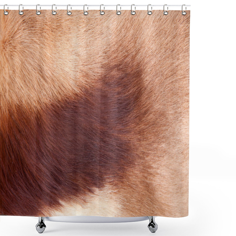 Personality  Hair Fur Leather Horse Hair Shower Curtains