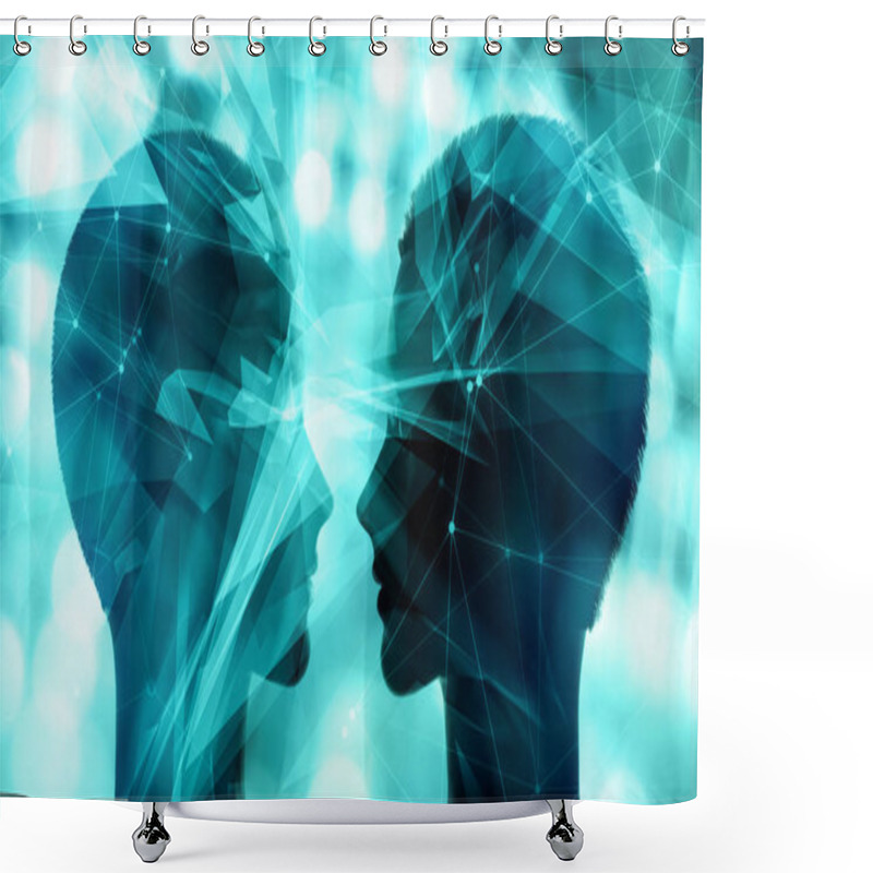 Personality  Deep Learning Solutions. Artificial Intelligence Latest Breaking News Shower Curtains