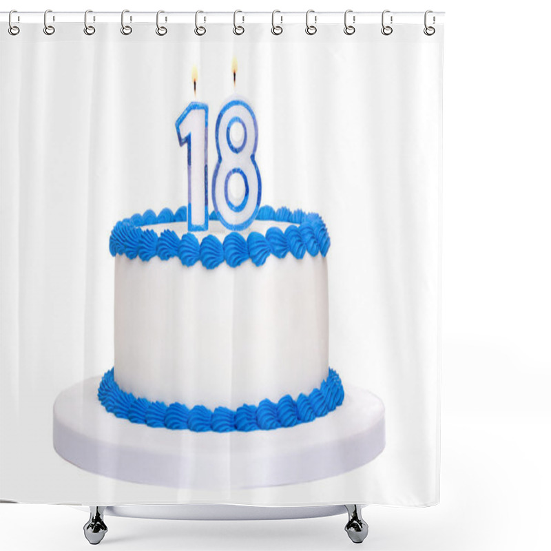 Personality  Birthday Cake Shower Curtains