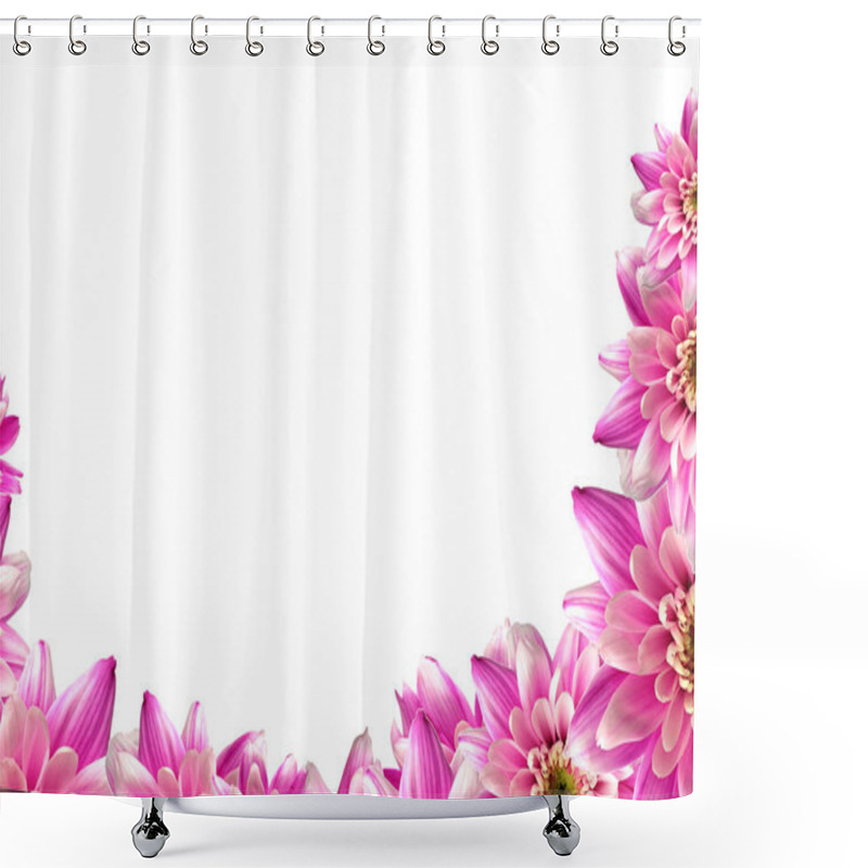 Personality  Beautiful Flowers, Floral Concept Background Shower Curtains