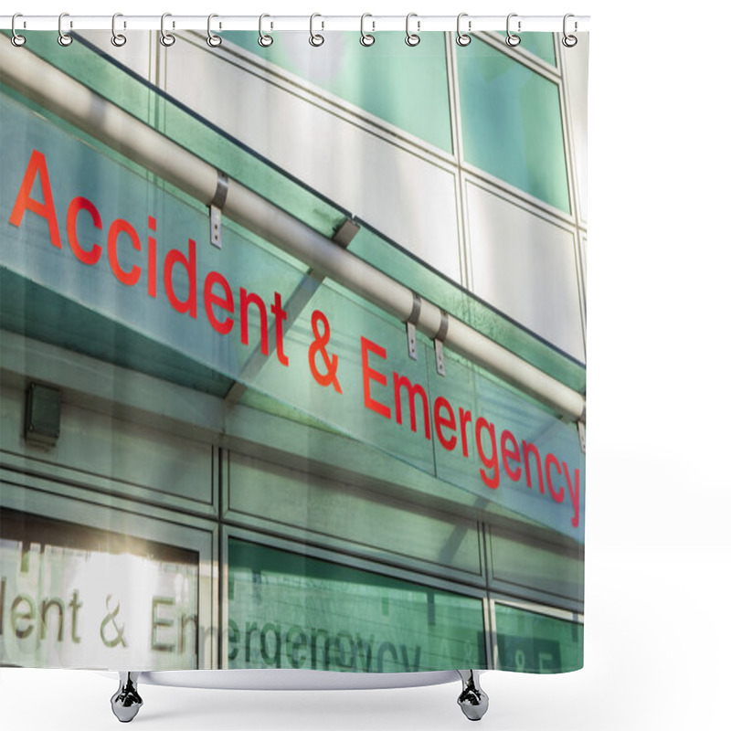 Personality  Accident Emergency Department Shower Curtains