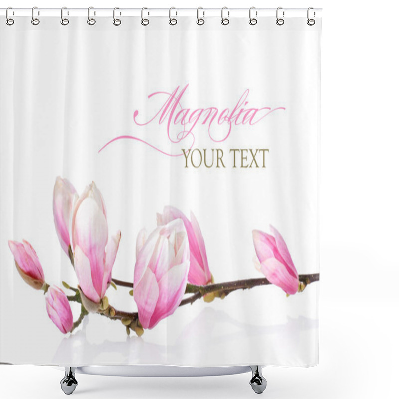 Personality  Magnolia Flowers Shower Curtains