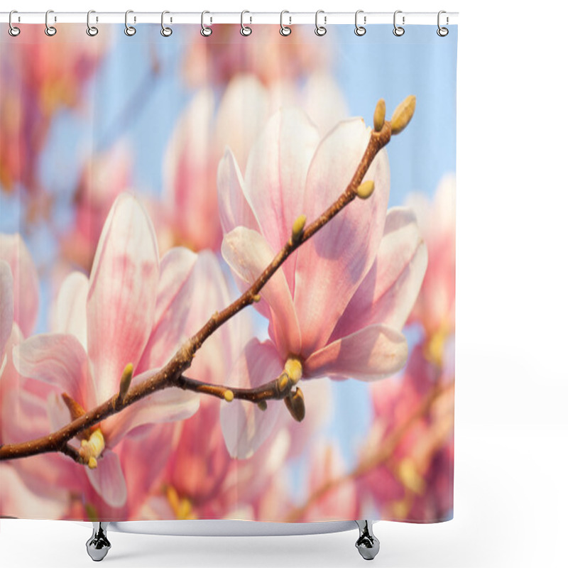 Personality  Magnolia Shower Curtains