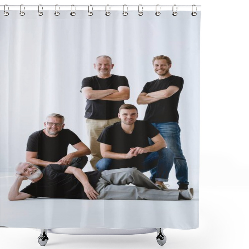 Personality  Men Fighting For Rights Shower Curtains