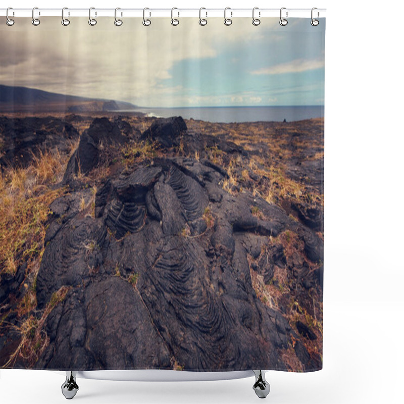 Personality  Hawaii Volcanoes National Park Shower Curtains