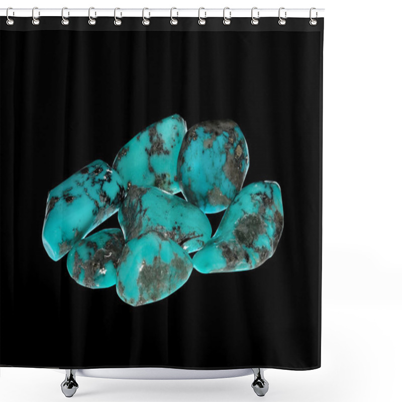 Personality  Turquoise Shower Curtains