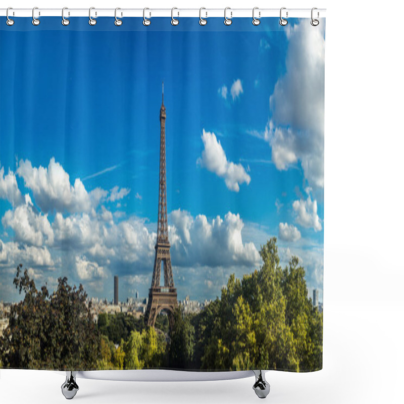 Personality  Eiffel Tower In Paris, France Shower Curtains