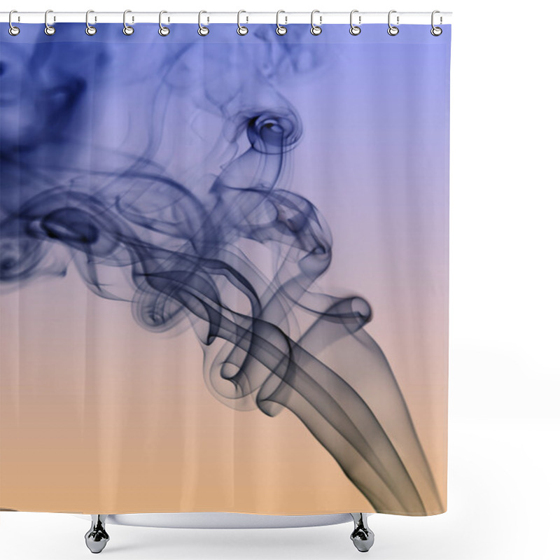 Personality  Smoke Shower Curtains