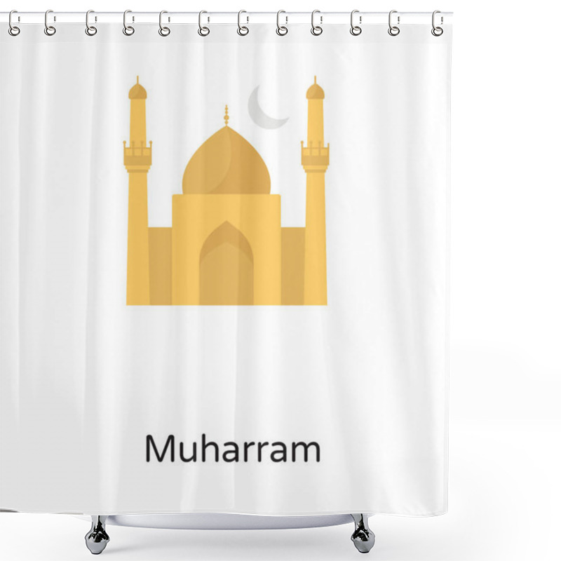 Personality  Imam Hussain Shrine Icon Is Holy Depiction Of Muharram The Remembrance Event Shower Curtains