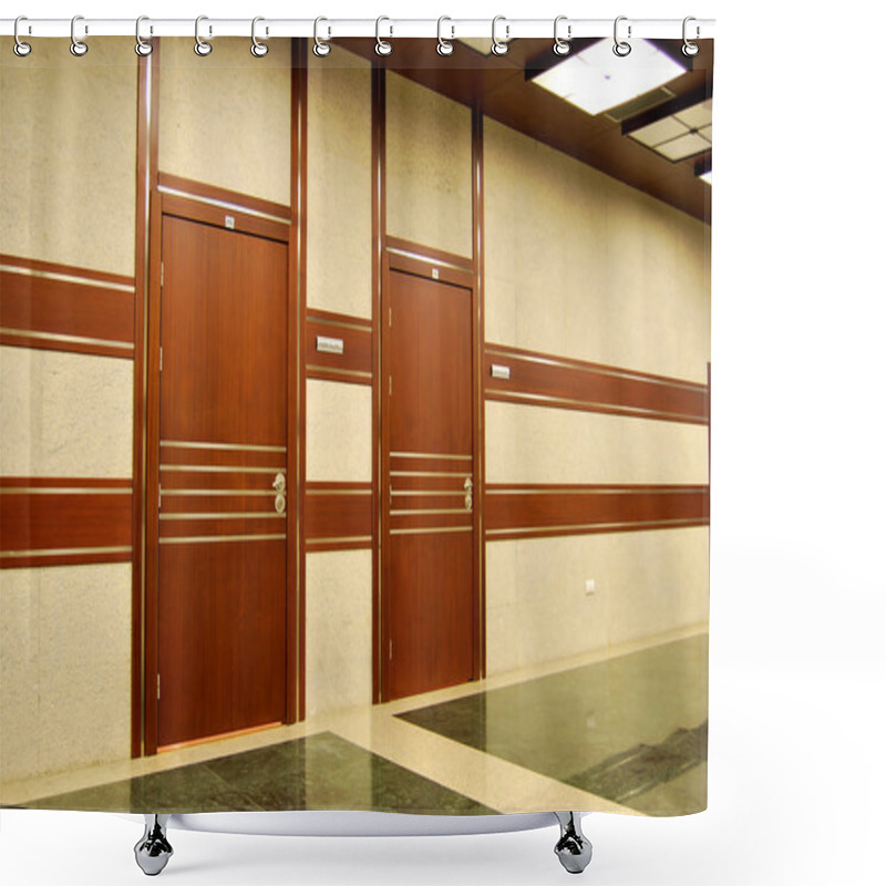 Personality  Office Doors Shower Curtains