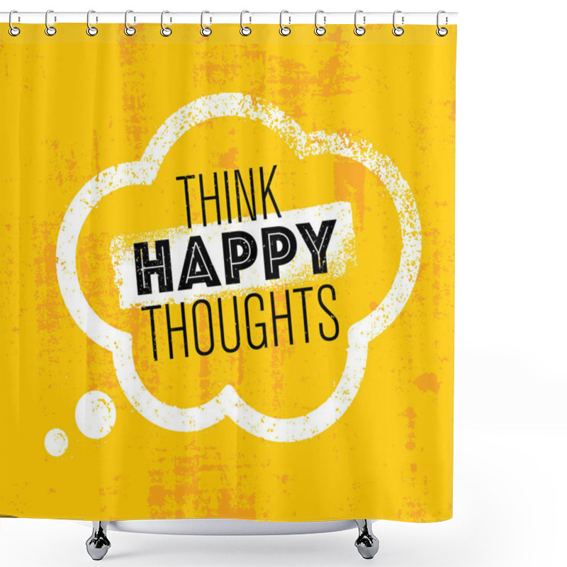 Personality  Banner Of Motivation Quote Shower Curtains