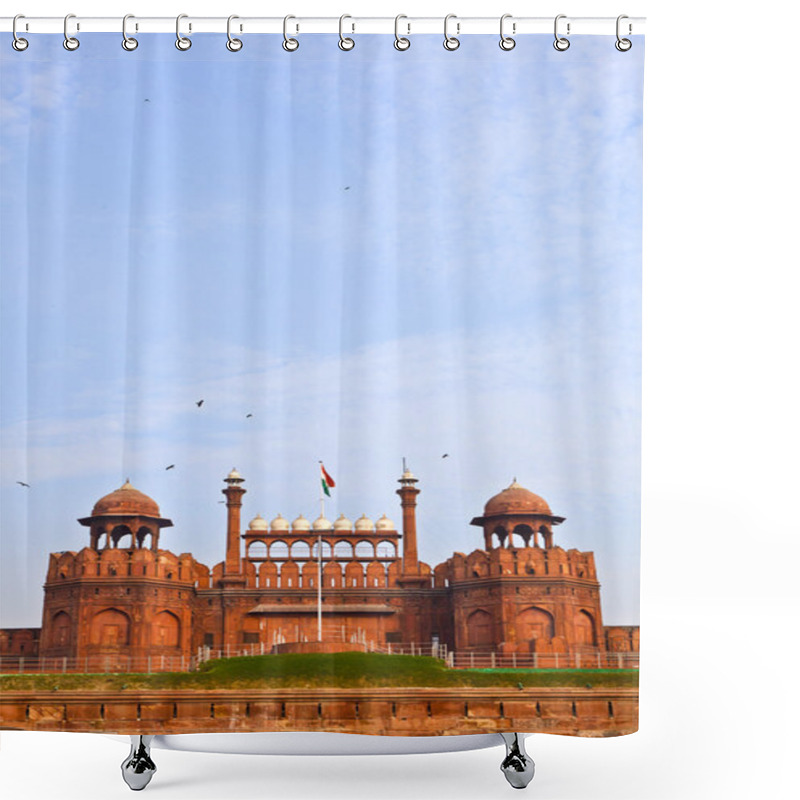 Personality  India, Delhi, The Red Fort, It Was Built By Shahjahan As The Del Shower Curtains