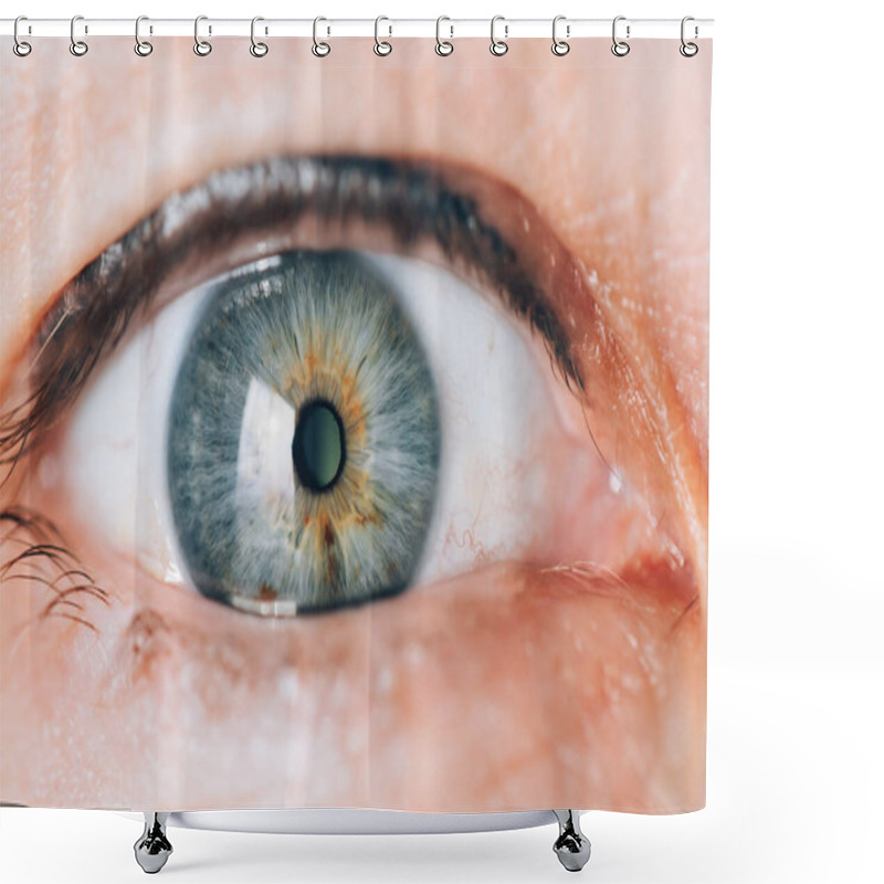 Personality  Lens Flare Eye Shower Curtains