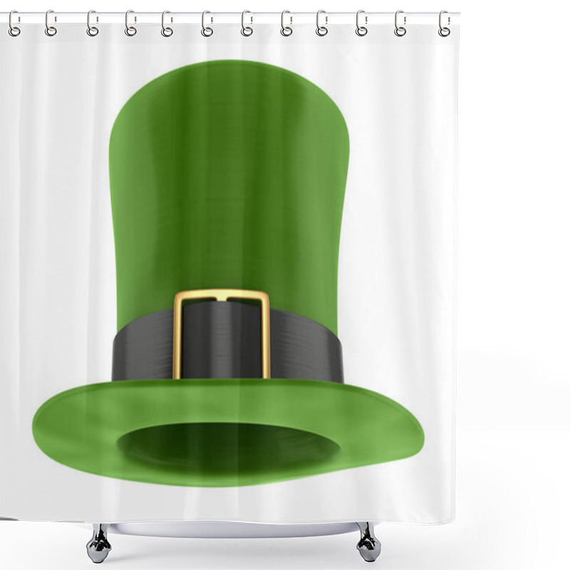 Personality  Green Leprechaun Hat Shower Curtains