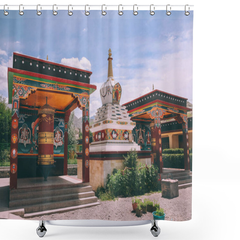 Personality  Stupa Shower Curtains