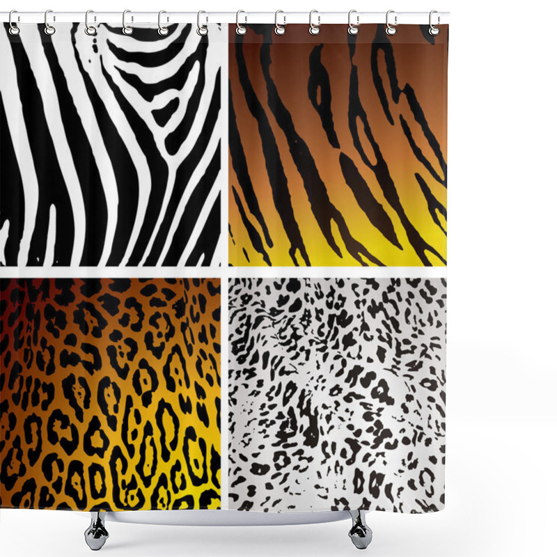 Personality  Animal Skin Variation Shower Curtains