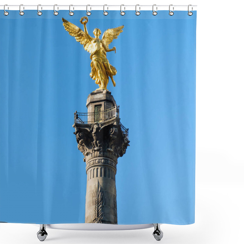 Personality  The Angel Of Independence, A Symbol Of Mexico City Shower Curtains