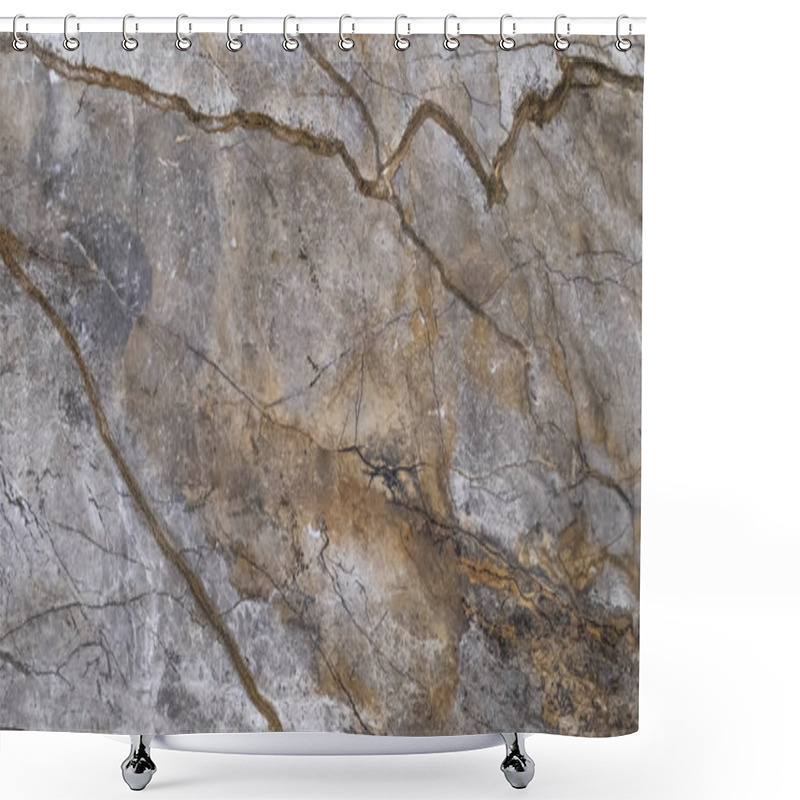 Personality  Brown Marble Texture.  Marble Stone Pattern Shower Curtains