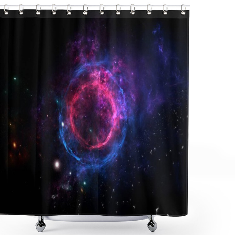 Personality  Pace Traveling, Background For Dreaming, Planets, Galaxy, Universe, Starry Night Sky, Milky Way Galaxy With Stars And Space Dust In The Universe, Long Exposure Photograph, With Grain. Shower Curtains