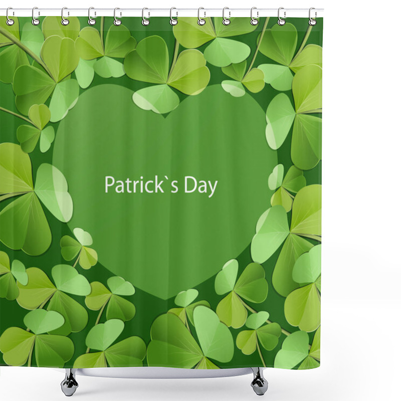 Personality  St. Patrick's Greeting Card Shower Curtains