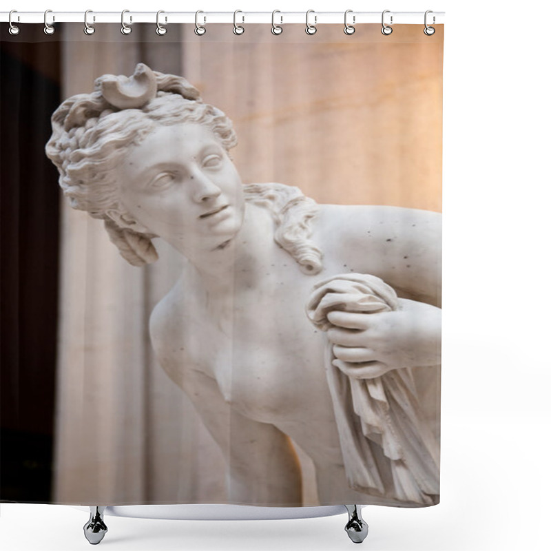 Personality  Venus - Lateral Profile Shower Curtains