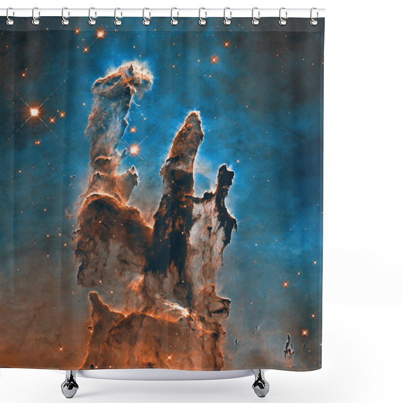 Personality  Pillars Of Creation. Shower Curtains