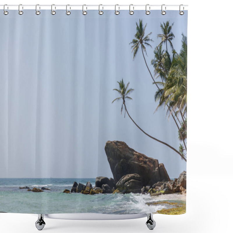 Personality  Coastline Shower Curtains