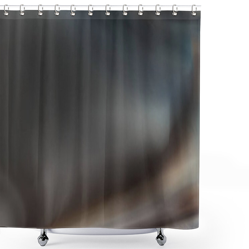 Personality  Background Of Vertical Wavy Lines Of Pastel Abstract Shower Curtains