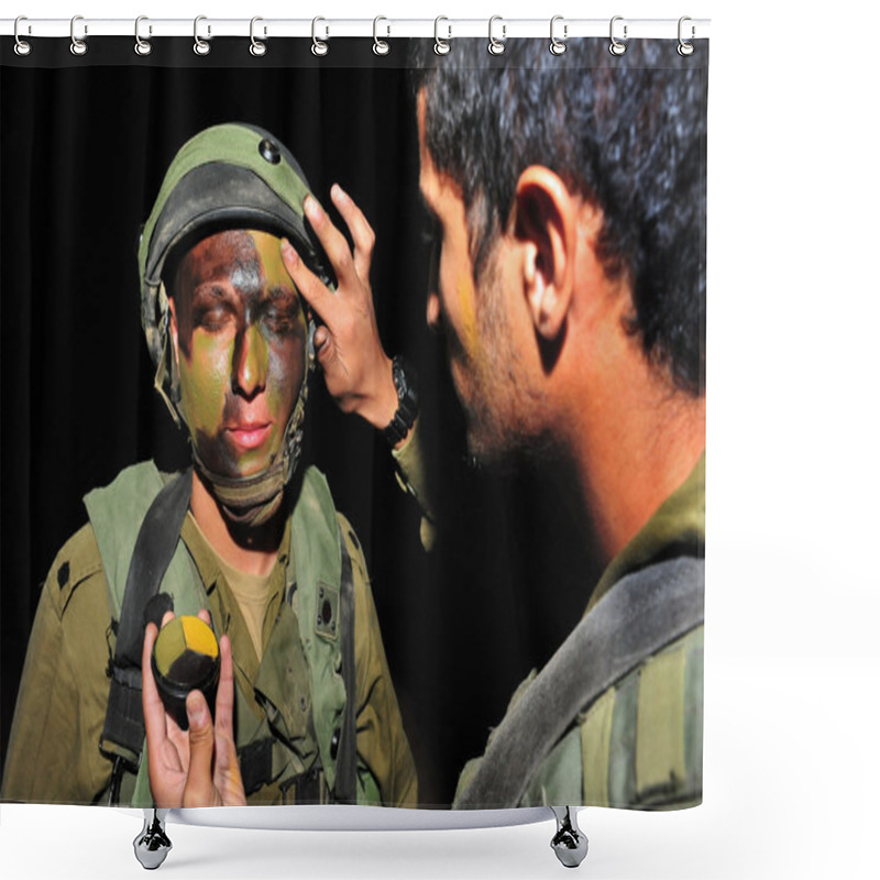 Personality  Military Camouflage Shower Curtains