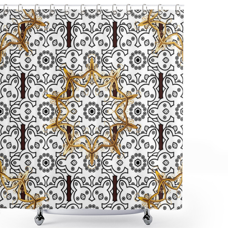 Personality  Abstract Illustration Texture Shower Curtains