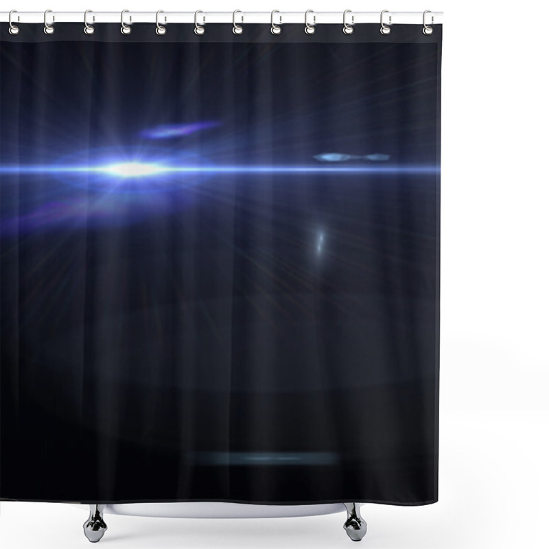 Personality  Optical Flares Shower Curtains