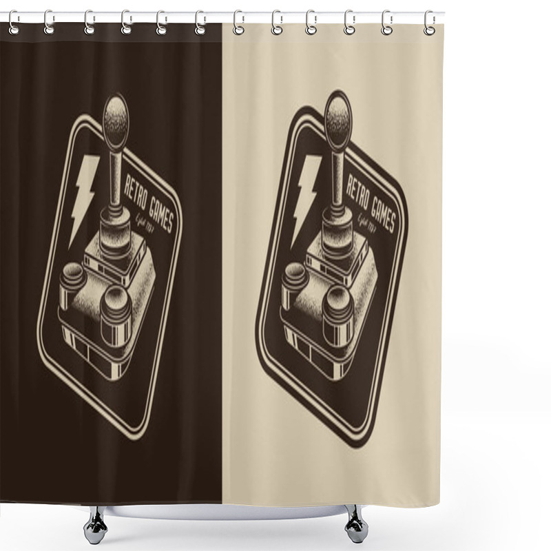 Personality  Nov_Emblem_18 Shower Curtains