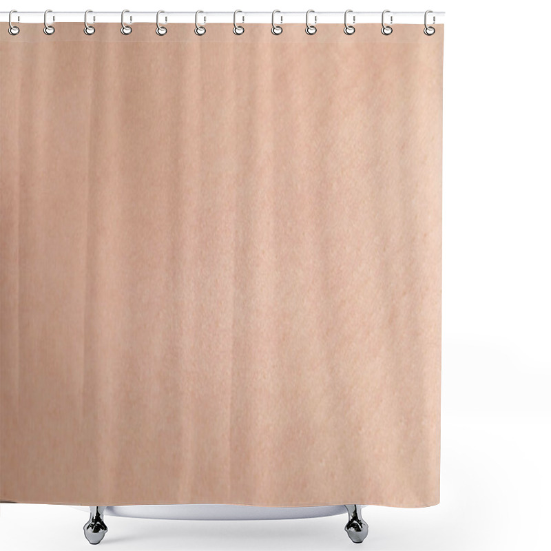 Personality  Texture Of Clean Human Skin, Closeup View Shower Curtains